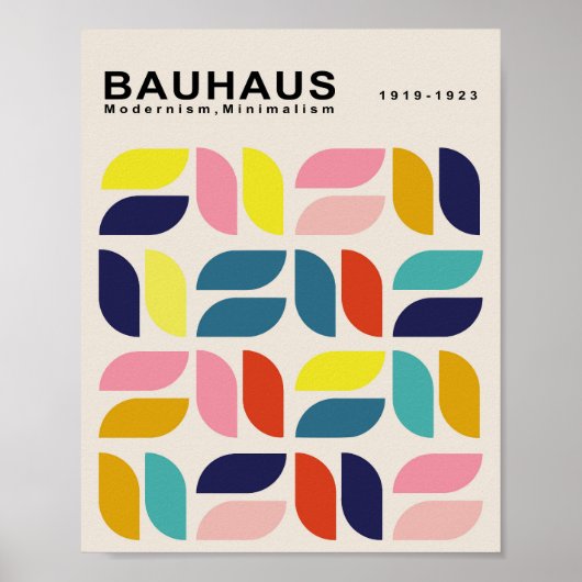 Bauhaus Poster (Voorkant)