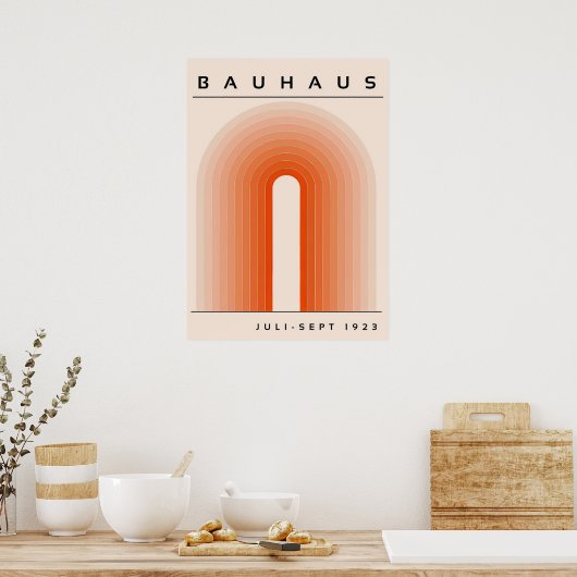 BAUHAUS POSTER (Keuken)