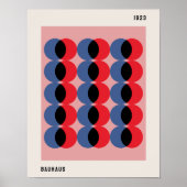 Bauhaus Poster, Bauhaus Circles B34 Poster (Voorkant)