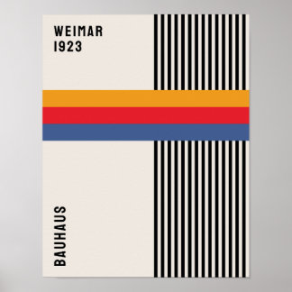 Bauhaus Poster, Bauhaus expositie 1923 B30 Poster
