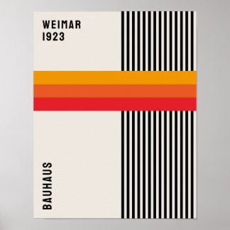 Bauhaus Poster, Bauhaus expositie 1923 B31 Poster