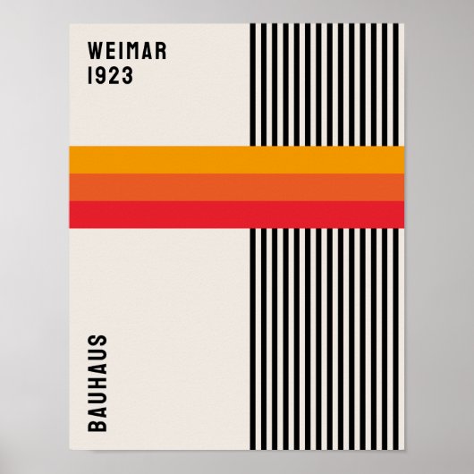 Bauhaus Poster, Bauhaus expositie 1923 B31 Poster (Voorkant)