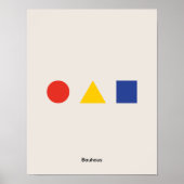 Bauhaus Poster, Bauhaus Tentoonstelling Poster B1 (Voorkant)