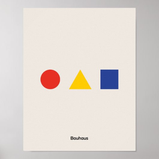 Bauhaus Poster, Bauhaus Tentoonstelling Poster B1 (Voorkant)
