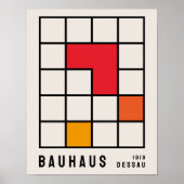 Bauhaus Poster, Bauhaus Tentoonstelling Print B16 (Voorkant)