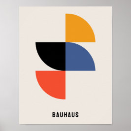 Bauhaus Poster, Bauhaus Vormen Poster B27
