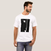 Bauhaus Poster, embleem gezicht T-shirt (Voorkant volledig)