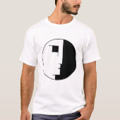 Bauhaus Poster, embleem gezicht T-shirt (Voorkant)
