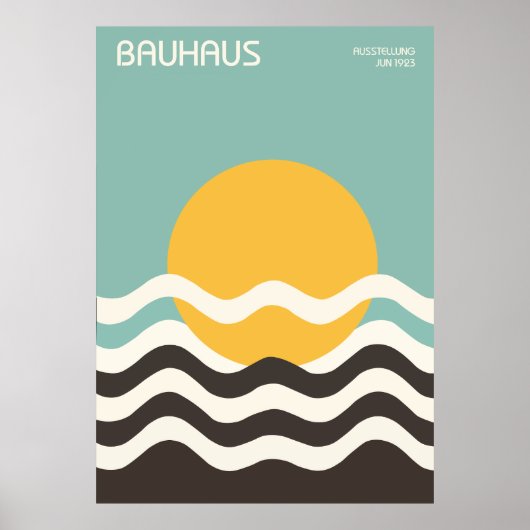 Bauhaus-Poster Poster (Voorkant)