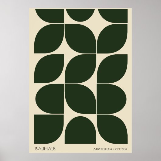 Bauhaus-Poster Poster (Voorkant)