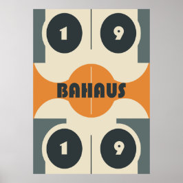 Bauhaus-Poster Poster