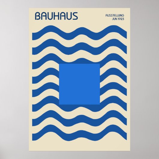 Bauhaus-Poster Poster (Voorkant)