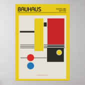 Bauhaus-Poster Poster (Voorkant)