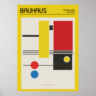 Bauhaus-Poster Poster