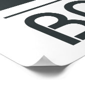 Bauhaus-Poster Poster (Hoek)