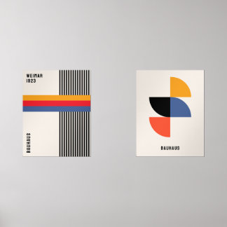 Bauhaus Poster Tentoonstelling Poster Set