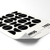 Bauhaus Poster Wall Art (Hoek)