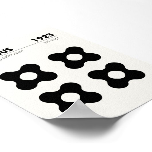 Bauhaus Poster Wall Art (Hoek)