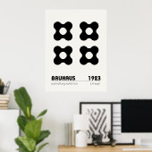 Bauhaus Poster Wall Art (Thuiskantoor)