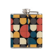 Bauhaus Pure Geometrie Harmonie Heupfles (Achterkant)
