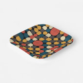 Bauhaus Pure Geometry Harmony Papieren Bordje (Gebogen)