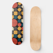 Bauhaus Pure Geometry Harmony Persoonlijk Skateboard (Voorkant)