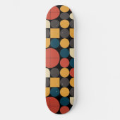 Bauhaus Pure Geometry Harmony Persoonlijk Skateboard (Voorkant)
