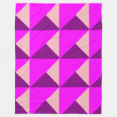 Bauhaus Quilt Fleece Deken (Voorkant)