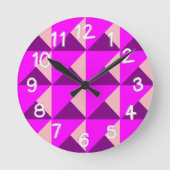 Bauhaus Quilt Ronde Klok (Voorkant)