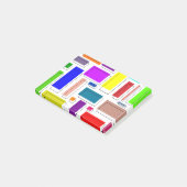 Bauhaus Rechthoeken  Post-it® Notes (Schuin)