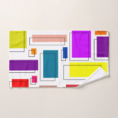 Bauhaus Retangles Bad Handdoek (Handdoek)