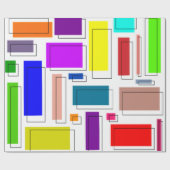 Bauhaus Retangles Cadeaupapier (Vlak)