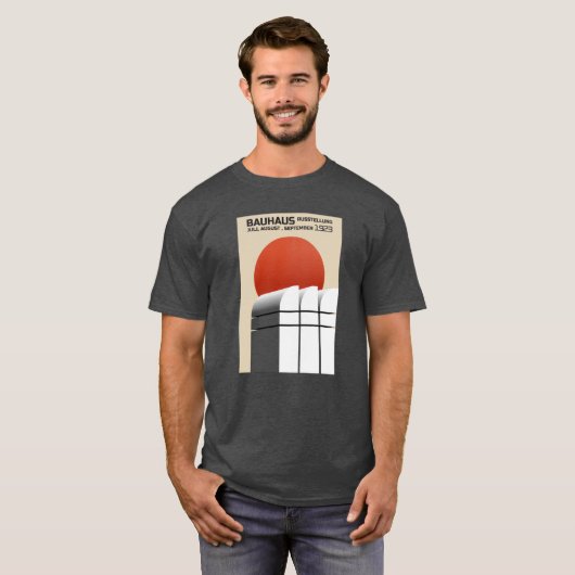 Bauhaus Retro Art Deco architecture discipline fro T-shirt (Voorkant volledig)