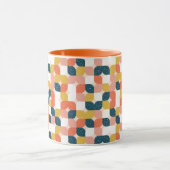 Bauhaus Retro Geometric Pattern Mok (Midden)