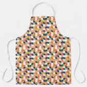 Bauhaus Retro Geometric Pattern Schort (Voorkant)