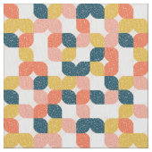 Bauhaus Retro Geometric Pattern Stof (Close Up)