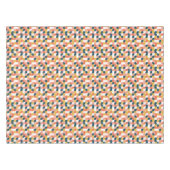Bauhaus Retro Geometric Pattern Tafelkleed (Voorkant (Horizontaal))