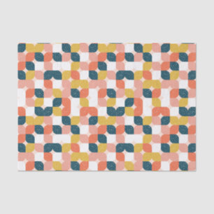 Bauhaus Retro Geometric Pattern Tissuepapier