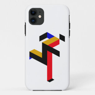 Bauhaus Running Man Poster Case-Mate iPhone Case