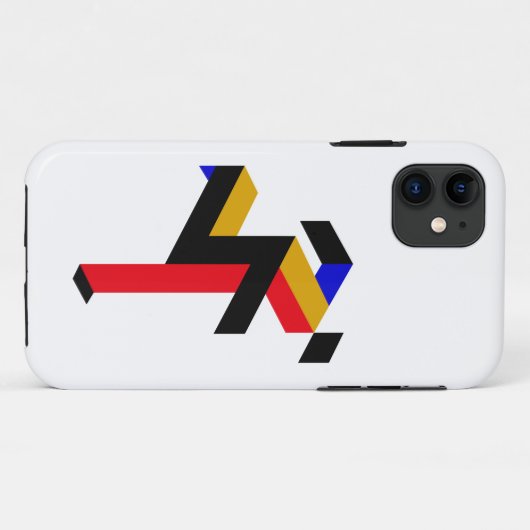 Bauhaus Running Man Poster Case-Mate iPhone Case (Achterkant (horizontaal))