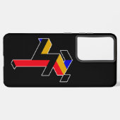 Bauhaus Running Man Poster Samsung Galaxy Hoesje (Linkerkant)