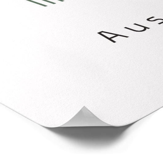 Bauhaus Sage Green Poster (Hoek)