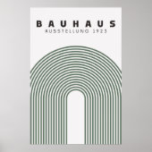 Bauhaus Sage Green Poster (Voorkant)