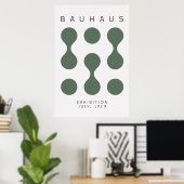 Bauhaus Sage Green Poster (Thuiskantoor)