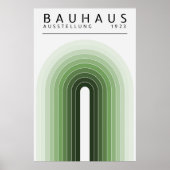 Bauhaus Sage Green Poster (Voorkant)
