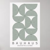 Bauhaus Sage Green Poster (Voorkant)