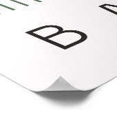 Bauhaus Sage Green Poster (Hoek)