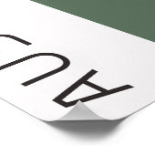 Bauhaus Sage Green Poster (Hoek)