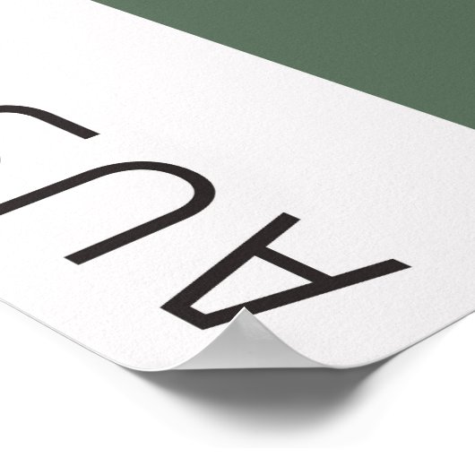 Bauhaus Sage Green Poster (Hoek)