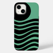 Bauhaus Seafoam Green Abstract Case-Mate iPhone Case (Achterkant)